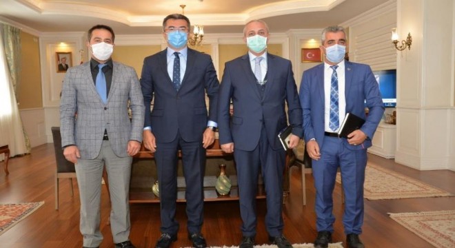 Büro Memur-Sen'den  Vali Memiş'e ziyaret
